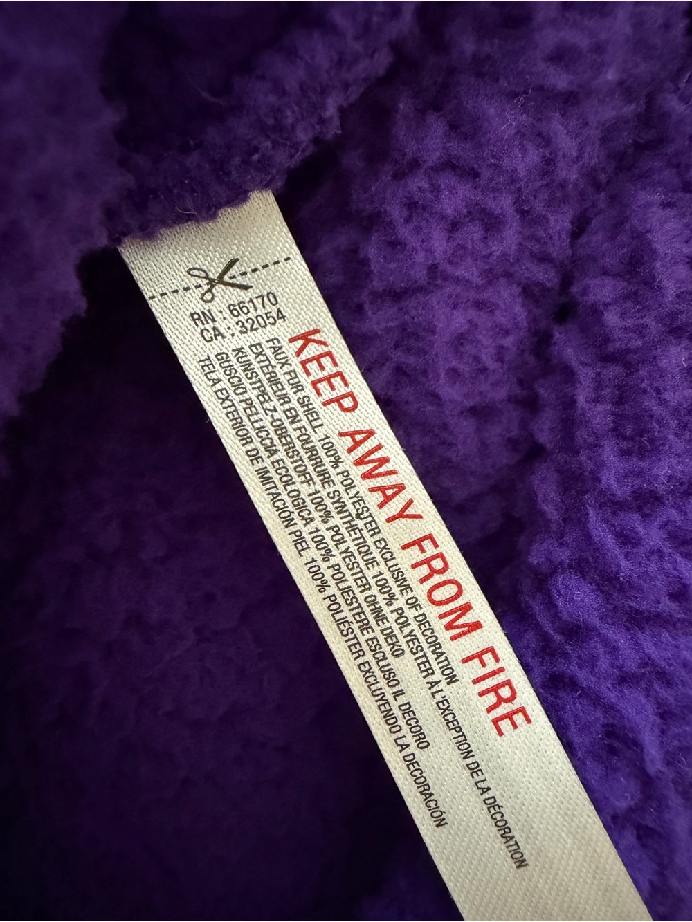 NWOT Free People Mountain High 1/2 Zip Fleece in Dark Amethyst Purple - Picture 12 of 12